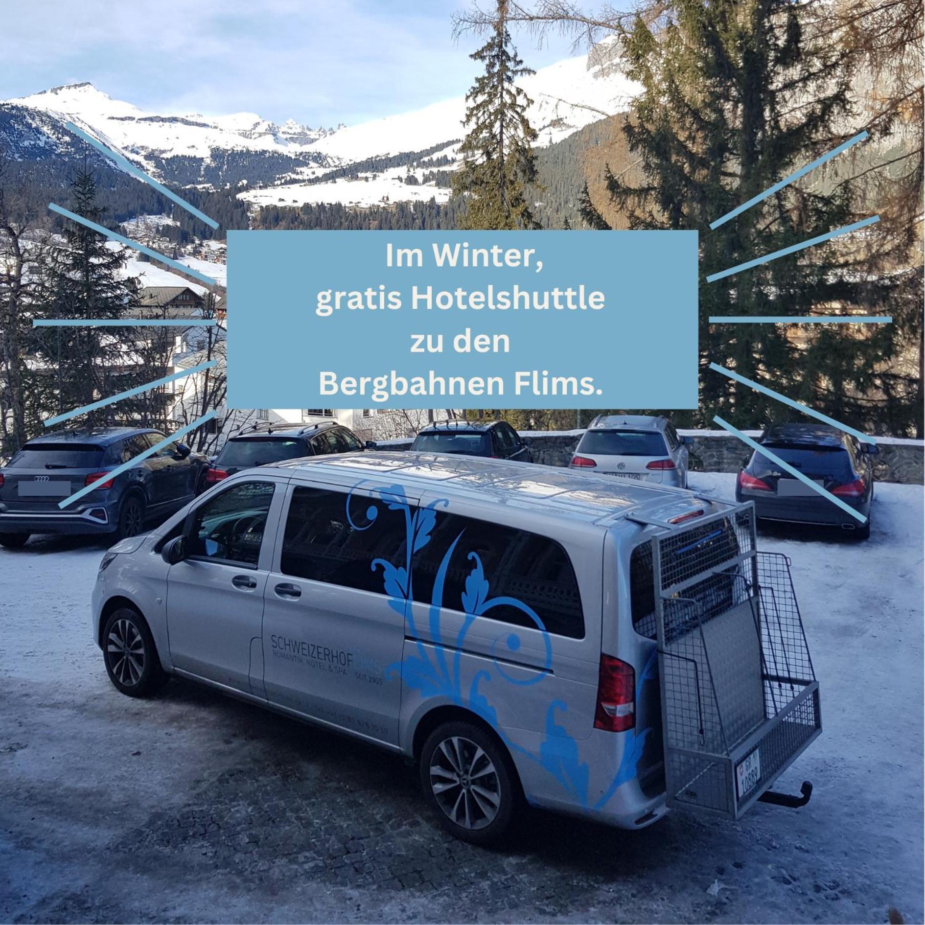 Romantik Hotel Schweizerhof & Spa Flims Eksteriør billede